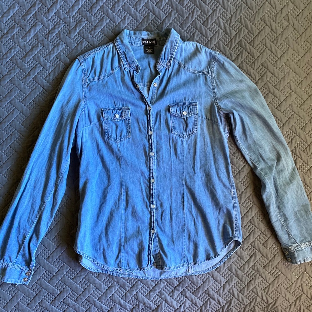 WET SEAL Jeans Shirt